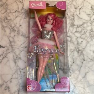 2004 Barbie Fairytopia Snowflake Sparkle Fairy Surprise Doll